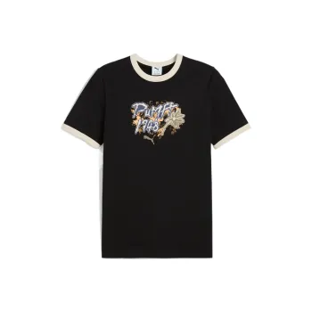 PUMA Future.pua.Archive T Shirt Men's PUMA Black/Blue Crystal