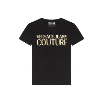 VERSACE JEANS COUTURE SS22 T-Shirt Women's Black