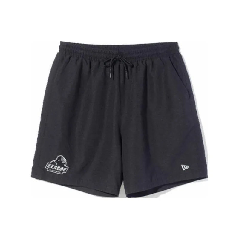 New Era X XLARGE Casual Shorts Unisex Black-0