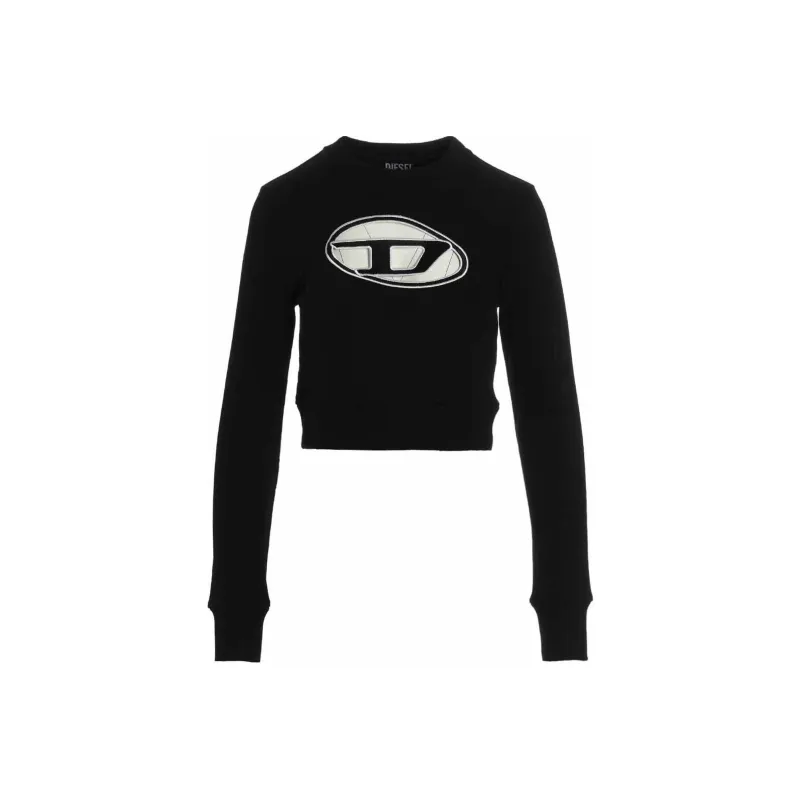 DIESEL Crop Tops Women's Black-0