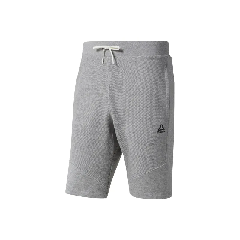 Reebok TRAINING ESSENTIALS TWILL Sports Shorts Men's Gray-0