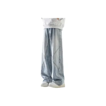 GY.VG Jeans Unisex Light Blue