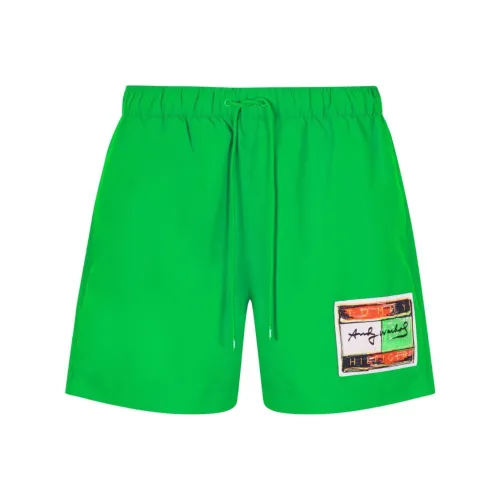 Andy Warhol X Tommy Hilfiger Tommy Hilfiger X ANDY WARHOL CO BRAND Sports Shorts Unisex Grass Green