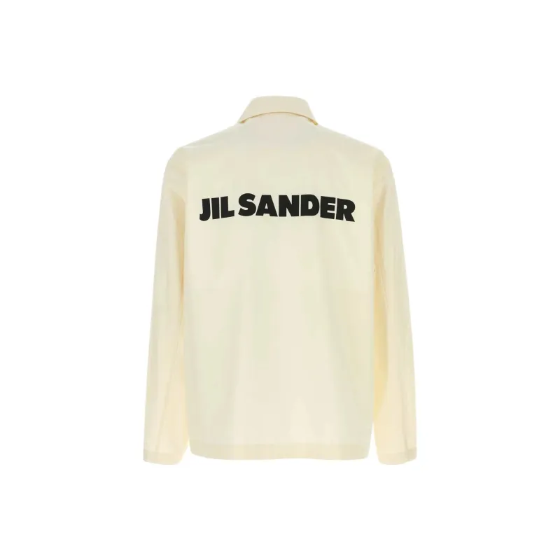 JIL SANDER Logo Overshirt-1