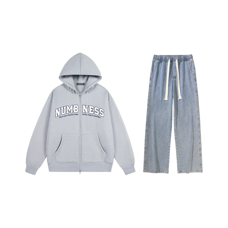 UMBNESS Sweatshirt Sets Unisex-13
