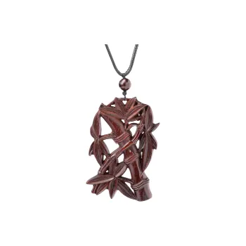 Santan Lodge Pterocarpus Necklaces Unisex