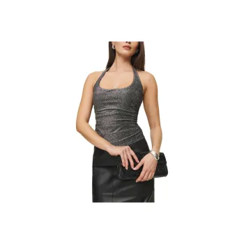 REFORMATION Tank Tops Women's Silver