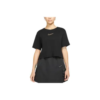 Nike Clothing T Shirts Women's Black