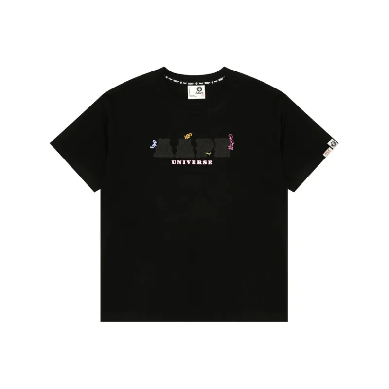 Aape Logo patch T shirt-0