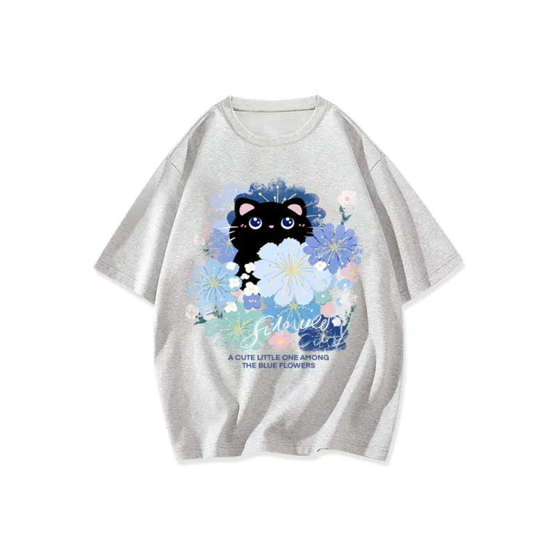 ILYOIL Drop Shoulder Sleeve T Shirt Unisex-9
