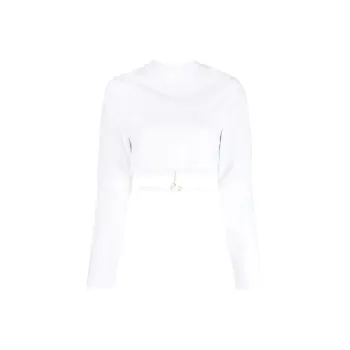 Jacquemus Crop Tops Women's White