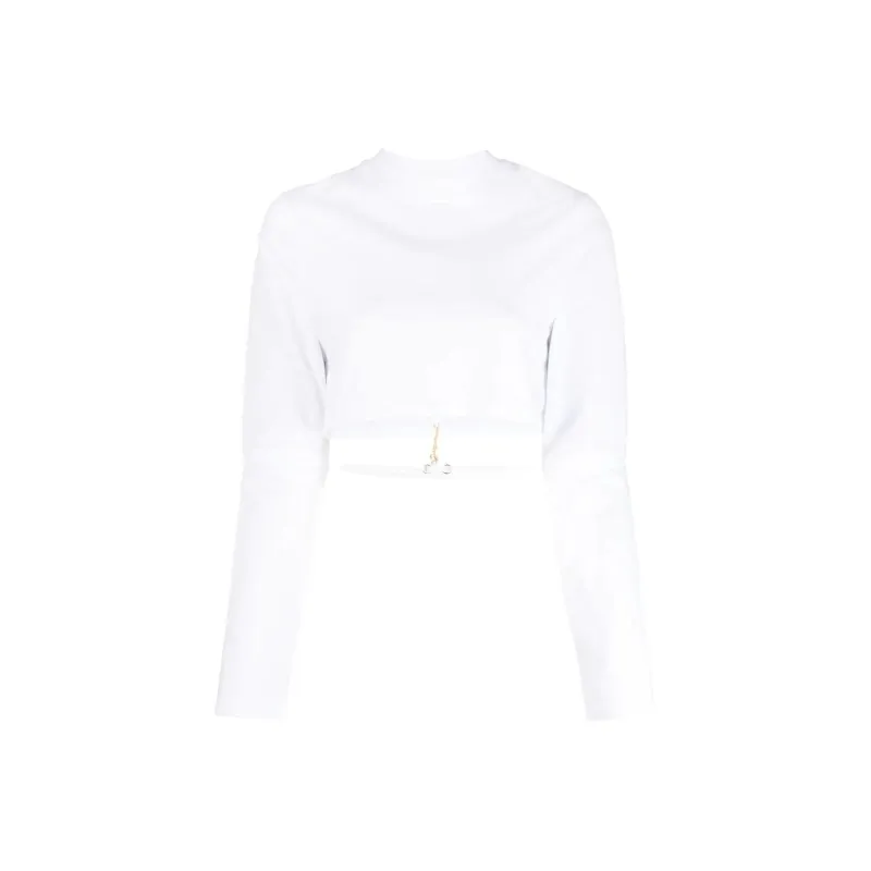 Jacquemus Crop Tops Women's White-0
