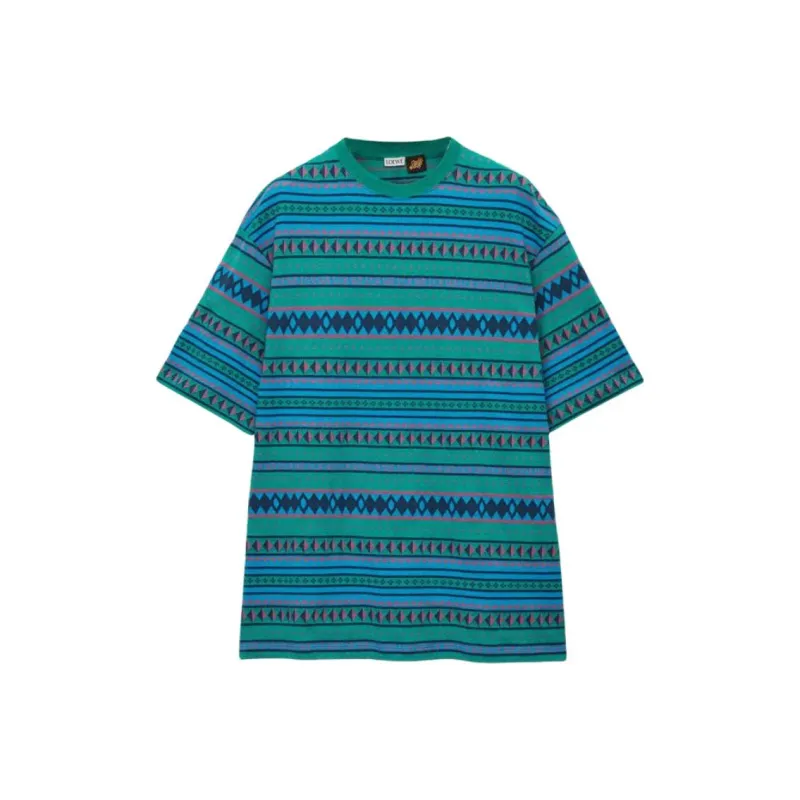 LOEWE T Shirts Men Teal-0