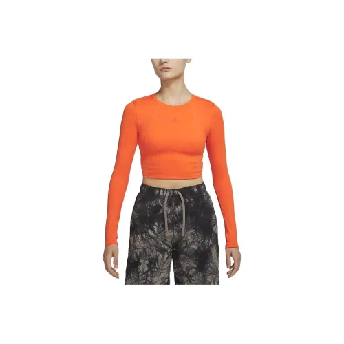 JORDAN Crop Tops Women's Red