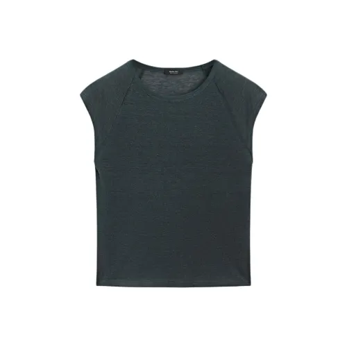Massimo Dutti T Shirt Women's Gray