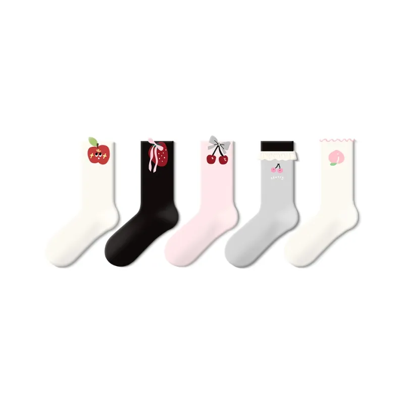 JKN Mid Calf Socks Women's 5 Pack-4
