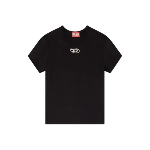 DIESEL T Uncutie Long Od Cropped T Shirt