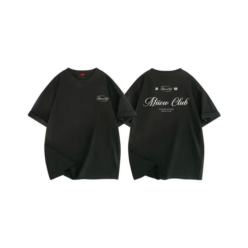 MIIOW Trend Party Series Short Sleeved T Shirts Women's 2 Pack-0