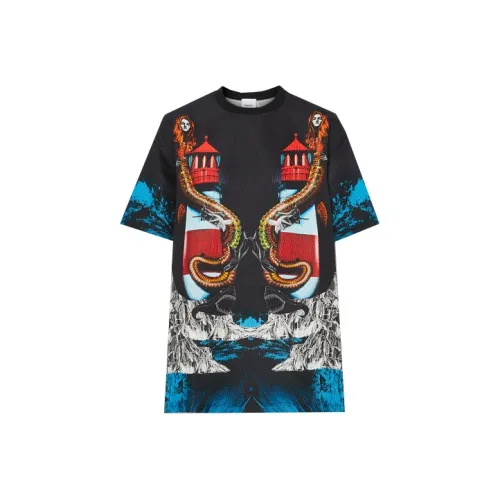 Burberry T Shirts Women's Marine Blue