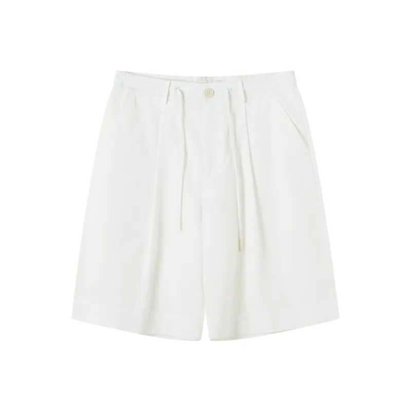 COKEIN Casual Shorts Men's White-0
