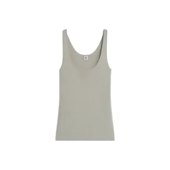 TOTEME Sleeveless Knitted Tank Top