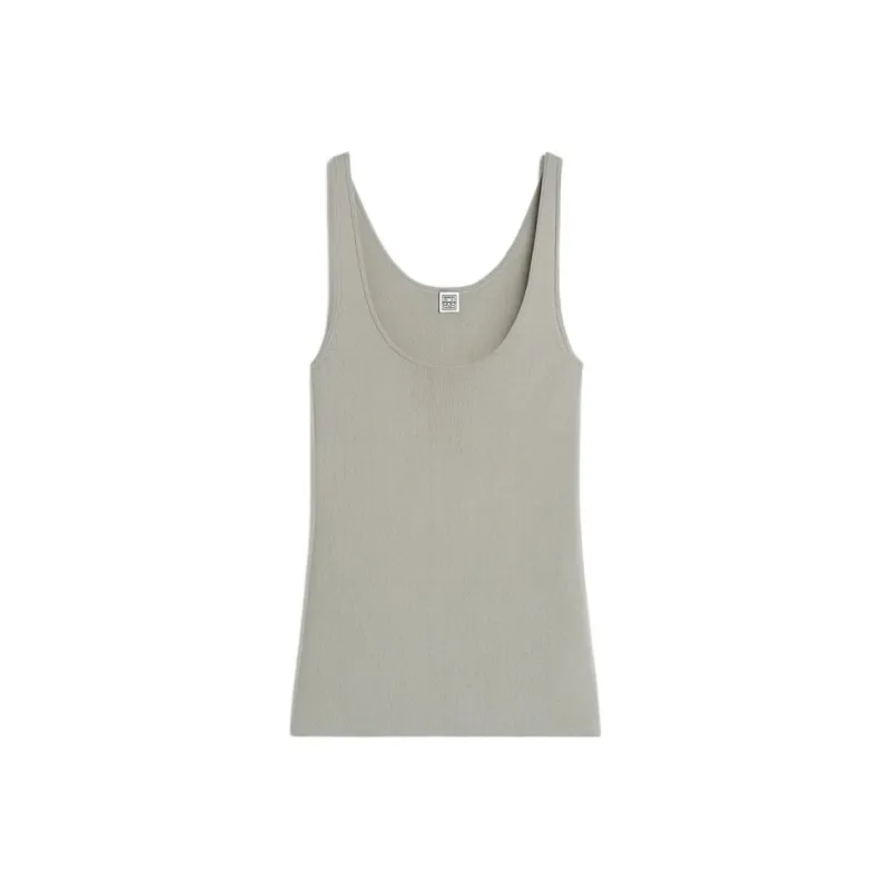 TOTEME Sleeveless Knitted Tank Top-0