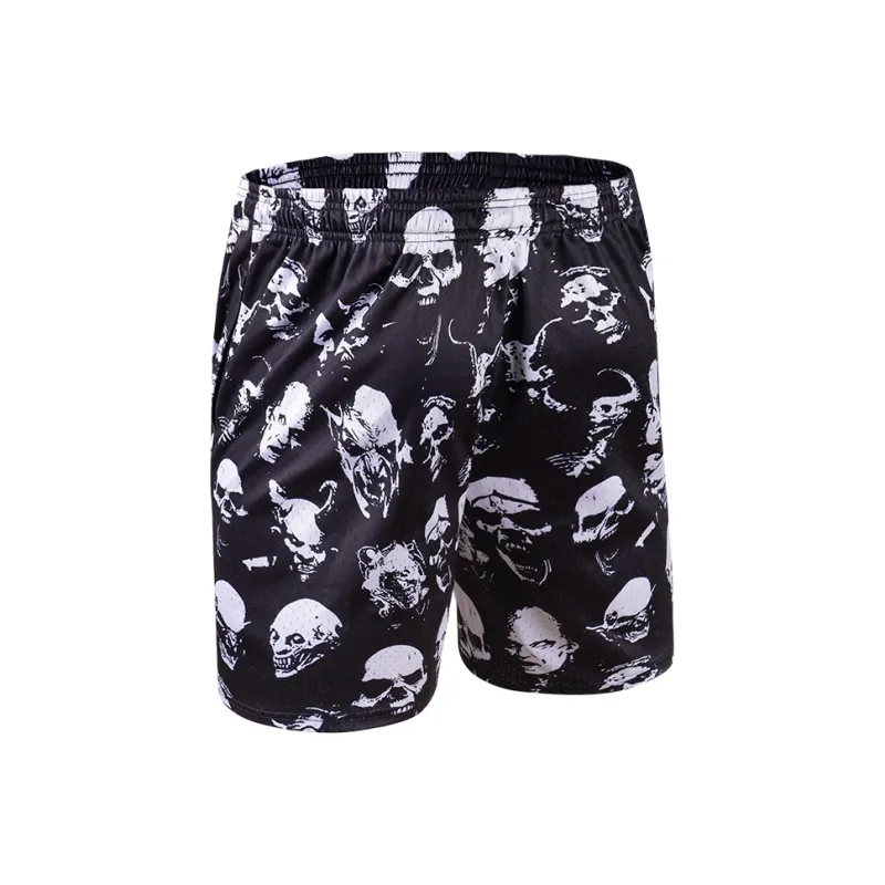 BKCXZICE Basketball Shorts Unisex Black-2