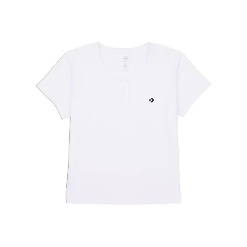 Converse T Shirts Unisex White