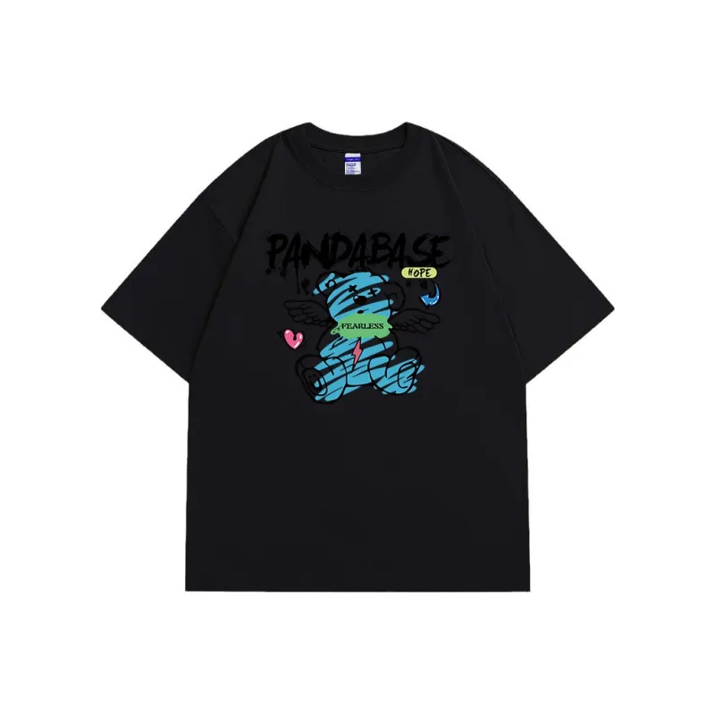 PANDA BASE T Shirts Unisex-2