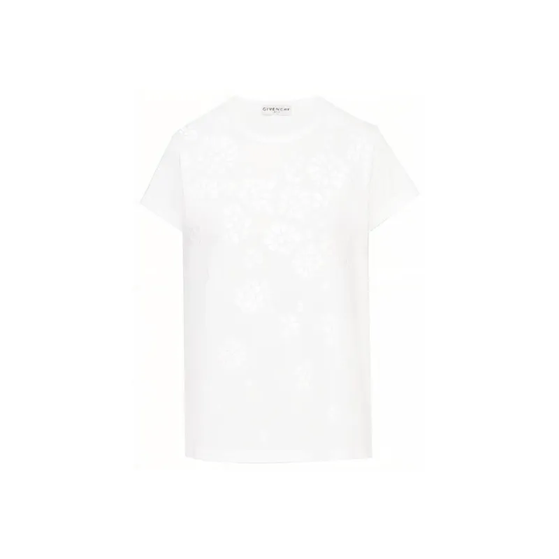 Givenchy T Shirts Women's White-0