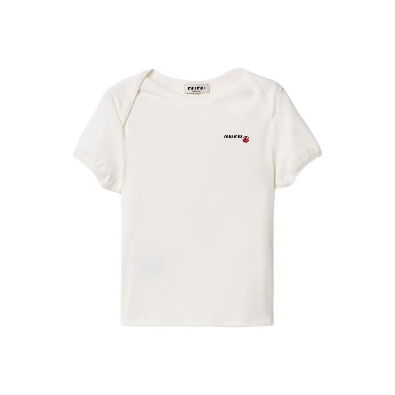 MIU MIU X Petit Bateau Jersey T shirt-0