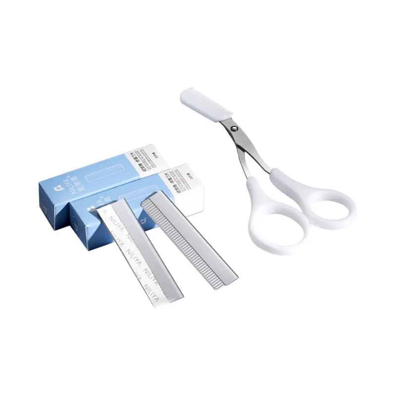NILIYA Anti Gouging Eyebrow Shaving Tool Eyebrow Razor Blade-0