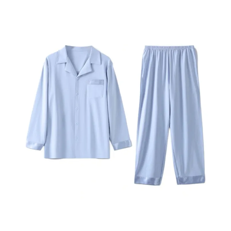 H YXIANG Men Pajama Sets-5