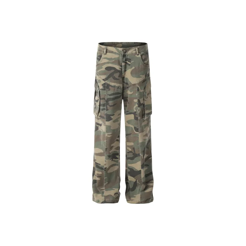 GBXM Casual Pants Unisex Camouflage-0