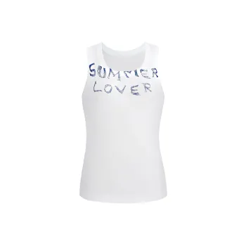 Short Sentence Tank Top Women's