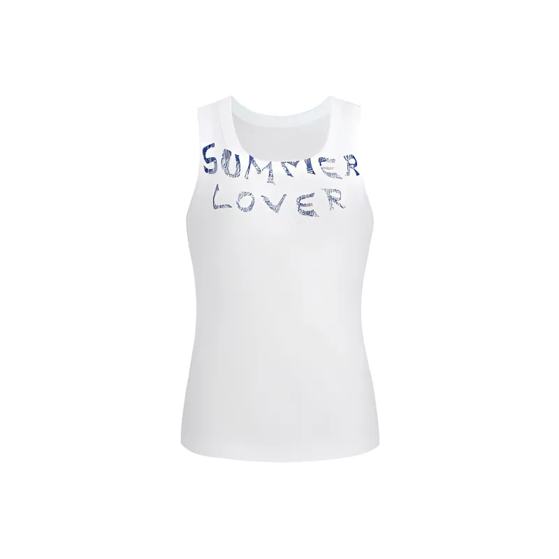 Short Sentence Tank Top Women's-0