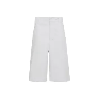 Lemaire Tonal Stitching Cotton Bermuda Shorts