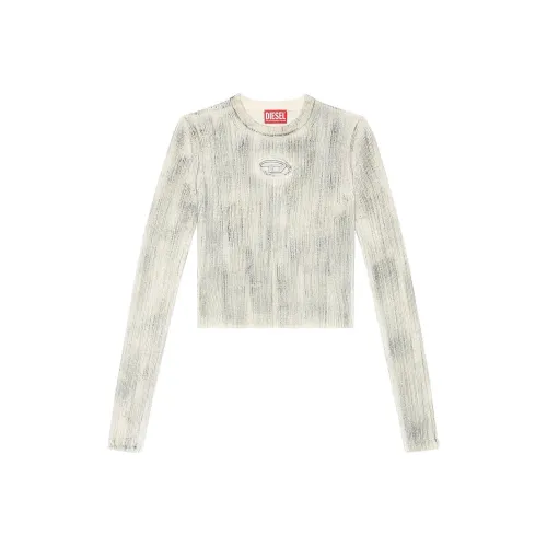 DIESEL T Shirt Women's Light Gray