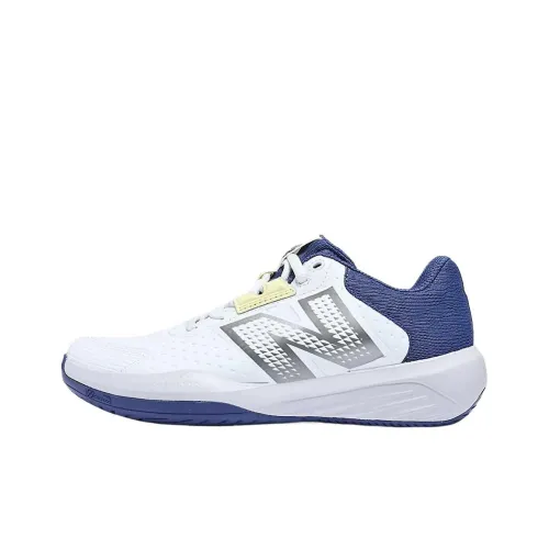 New Balance NB 696v6 Abrasion Resistant Low Top Tennis Shoes Women's White