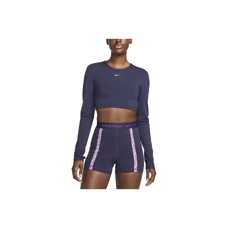 Nike T-Shirts Women's Purple Ink-0