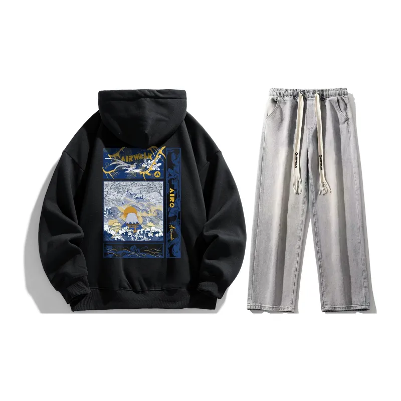 Airwalk Sweatshirt Sets Unisex-30
