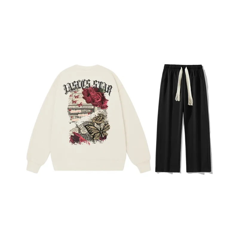 Jaslcs Sweatshirt Sets Unisex-4