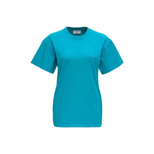 Balenciaga Wide Line T Shirt Turquoise