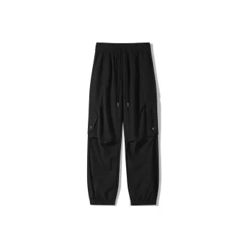 MKZA Casual Pants Unisex Black