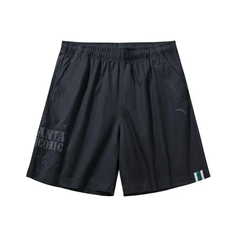 Anta Life Collection Casual Shorts Men's Louvre Gray-0