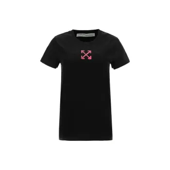OFF WHITE SS21 Regular T Shirt Women's Black