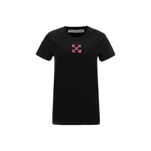 OFF WHITE SS21 Regular T Shirt Women's Black