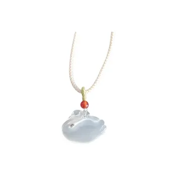 Grace Chalcedony Necklaces Unisex