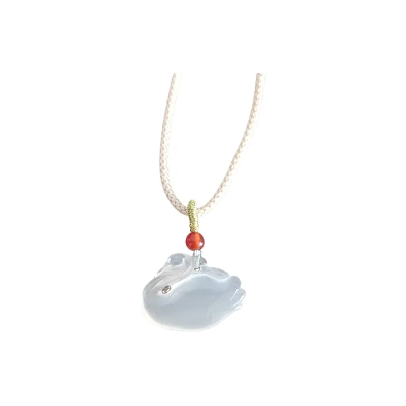 Grace Chalcedony Necklaces Unisex-0