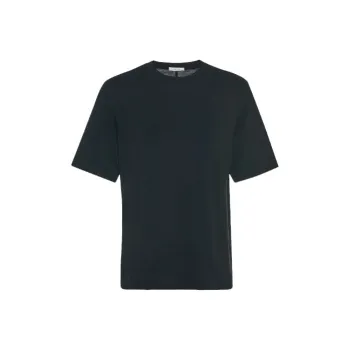 THE ROW Chiara Short Sleeve Boxy T Shirt